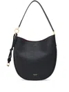 Ferragamo Hobo Smile Medium Bag With Doubel Shoulder Strap Shoulder Bags Black In Black