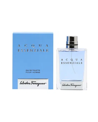 Ferragamo Salvatore  Men's 3.4oz Acqua Essenziale Eau De Toilette In Transparent