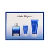Ferragamo Salvatore  Men's Acqua Essenziale Blu Gift Set Fragrances 8052464897728