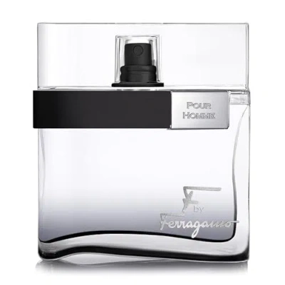 Ferragamo Salvatore  Men's F By  Black Edt Spray 1.7 oz Fragrances 8056860217210 In Transparent