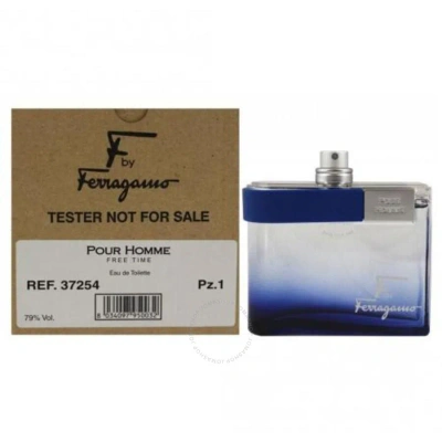 Ferragamo Salvatore  Men's F Edt Spray 3.4 oz (tester) Fragrances 8034097950032 In Black