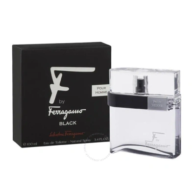Ferragamo Salvatore  Men's "f" Pour Homme Black Edt Spray 3.4 oz Fragrances 8032529118050