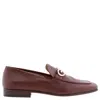 FERRAGAMO SALVATORE FERRAGAMO MEN'S GIOVE GANCINI ORNAMENT LOAFERS