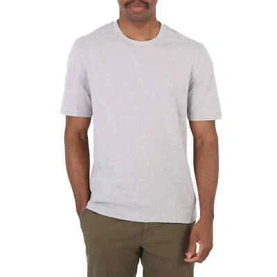 Pre-owned Ferragamo Salvatore  Men's Grey Gancini Logo Cotton T-shirt In Gray