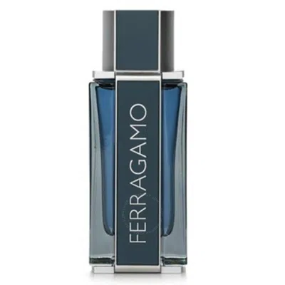 Ferragamo Salvatore  Men's Intense Leather Edp 3.4 oz Fragrances 8052464890705 In White