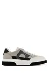 Ferragamo Leather Cassina Sneakers Multicolor Sole Contrasting In Multicolor