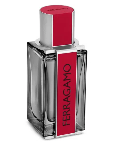 Ferragamo Salvatore  Men's Red Leather Edp Spray 1.7 oz Fragrances 8052464896011 In White