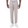 Ferragamo Drawstring Wool Track Trousers In Grey