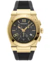 Ferragamo Vega Chrono Silicone Watch In Gold