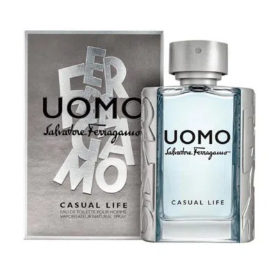 Ferragamo Salvatore  Men's Uomo Casual Life Edt Spray 1 oz Fragrances 8052086372955