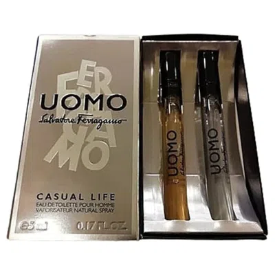 Ferragamo Salvatore  Men's Uomo Casual Life Gift Set Fragrances 8052086377547