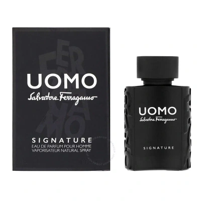 Ferragamo Salvatore  Men's Uomo Signature Edp 1.0 oz Fragrances 8052086374829 In Pink