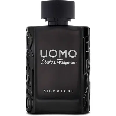 Ferragamo Salvatore  Men's Uomo Signature Edp Spray 3.4 oz (tester) Fragrances 8056860211195