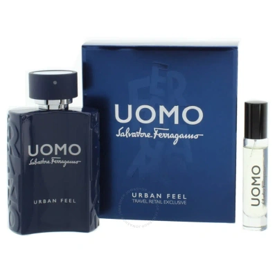 Ferragamo Kids' Salvatore  Men's Uomo Urban Feel Gift Set Fragrances 8052086377530 In N/a