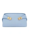 Ferragamo Mini Hug Cross Body Bag In Blue