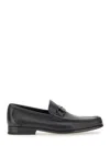 Ferragamo Grandioso Grained Leather Loafers