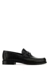 Ferragamo Foster Loafers Black In Black