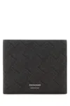 Ferragamo Monogram Wallet In Black