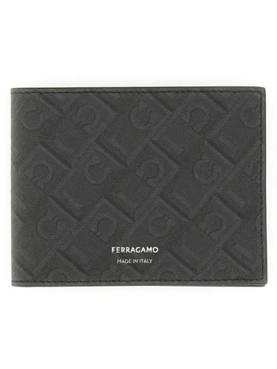 FERRAGAMO SALVATORE FERRAGAMO MONOGRAM LOGO WALLET