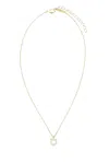 Ferragamo Golden Gancini Pendant Necklace In Gold