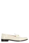 Ferragamo Harry Leather Loafers Hardware Toe In Brown