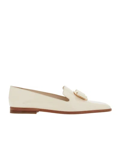 FERRAGAMO SALVATORE FERRAGAMO NEW VARA PLATE LOAFERS