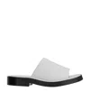 Ferragamo Open-toe Slip-on Slides In White