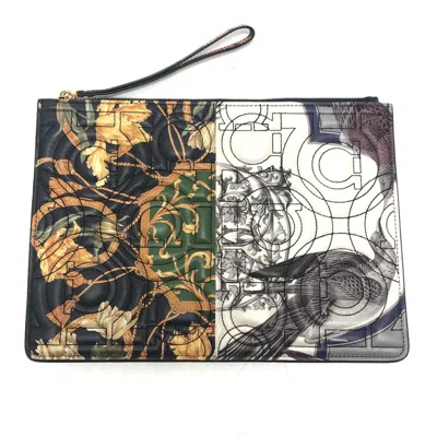 Pre-owned Ferragamo Salvatore  Other Leather Clutch Bag ()