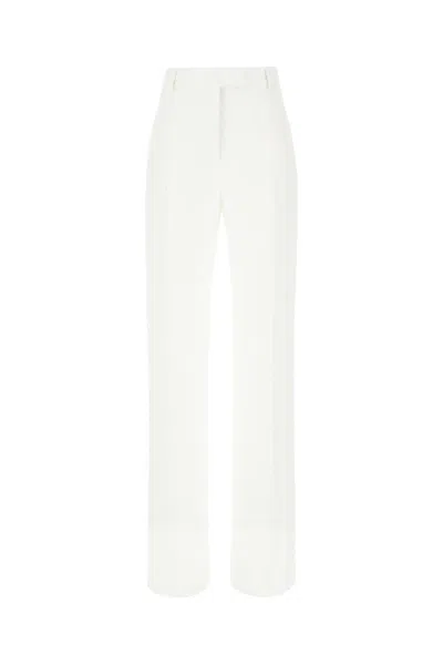 Ferragamo Salvatore  Pants In White