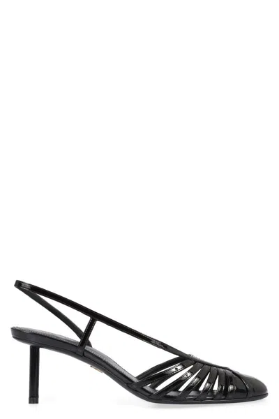 FERRAGAMO SALVATORE FERRAGAMO PATENT LEATHER PUMPS