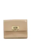 FERRAGAMO SALVATORE FERRAGAMO PATENT LEATHER WALLET