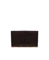 Ferragamo Salvatore  Pattern-jacquard Frayed Hem Scarf In Black