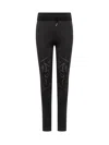 Ferragamo Logo-detail Drawstring Leggings