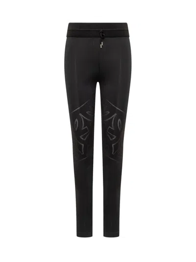 FERRAGAMO SALVATORE FERRAGAMO PERFORATED LEGGING