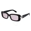 Ferragamo Salvatore  Pink Rectangular Ladies Sunglasses Sf1105s 005 52
