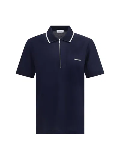 FERRAGAMO SALVATORE FERRAGAMO POLO SHIRTS
