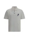 Ferragamo Collared Cotton Polo Shirt In White