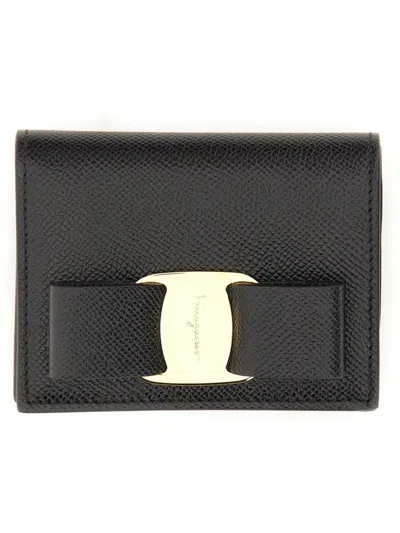 FERRAGAMO SALVATORE FERRAGAMO PORTAFOGLIO MINI CON LOGO