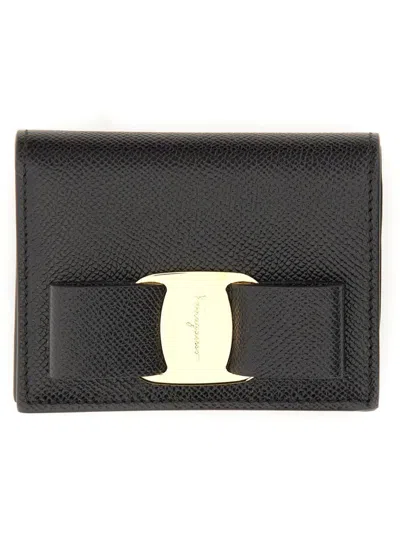 FERRAGAMO SALVATORE FERRAGAMO PORTAFOGLIO MINI CON LOGO