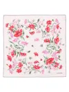 Ferragamo Monoflow Floral-print Satin Scarf