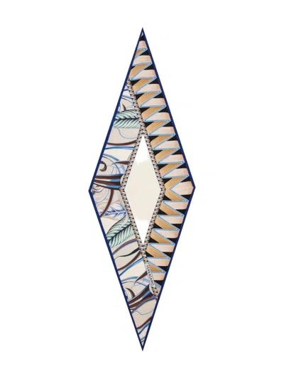 FERRAGAMO SALVATORE FERRAGAMO PRINTED SILK FOULARD