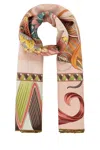 Ferragamo Foulard In Twill Stampato  Donna