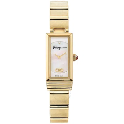 Ferragamo Salvatore  Quartz Ladies Watch Sfmk00522 In Gold