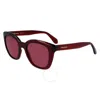 Ferragamo Logo Plastic Cat-eye Sunglasses