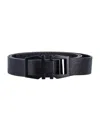 Ferragamo Adjustable Textured Leather Reversible Belt In Black