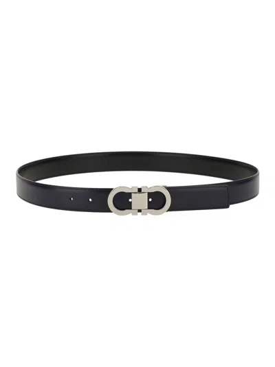 FERRAGAMO SALVATORE FERRAGAMO REVERSIBLE BELT HOOKS