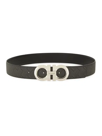 FERRAGAMO SALVATORE FERRAGAMO REVERSIBLE "HOOKS" BELT