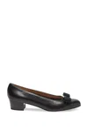 Ferragamo Bow-tie High Heels In Black
