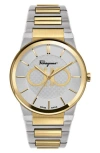 Ferragamo Salvatore  Sapphire Bracelet Watch, 41mm