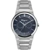 Ferragamo Salvatore  Sapphire Bracelet Watch, 41mm In Silver/blue/silver